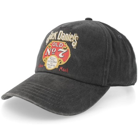 American Needle - Sort adjustable Kasket - Jack Daniels Walker Black A-Frame Adjustable @ Hatstore