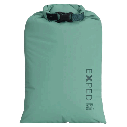 Exped Drybag Versa Crush sage 1L