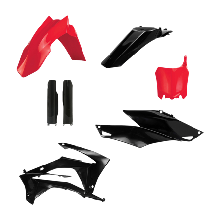 Kit Plastiche Completo Acerbis Rosso-Nero - Gas Gas EX 300 2021-2022