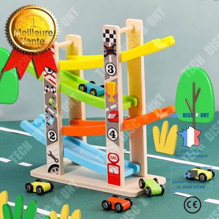 Glidbil - TECH DISCOUNT - Glider TD - Regnbåge - Förstärkt säkerhet - 3 år och uppåt