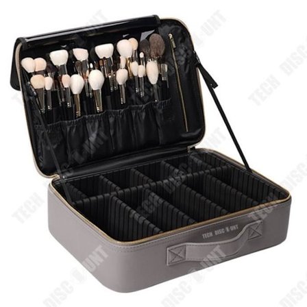 Kosmetiktaske - TD - Stort kapacitet - PU - Koreansk stil - Rejserum