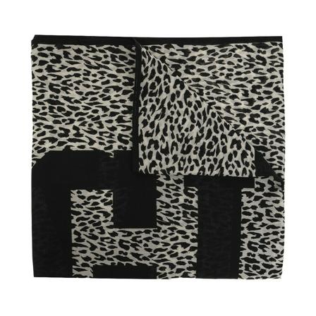 Givenchy Scarf with logo , Zwart , Dames , Maat: ONE Size Sjaals