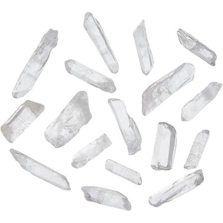 100g Naturlig Kvarts Krystall Stein Naturlig Kvarts Krystall Perler Kvarts Grov Stein Nuggets Kvarts Krystall Ornamenter