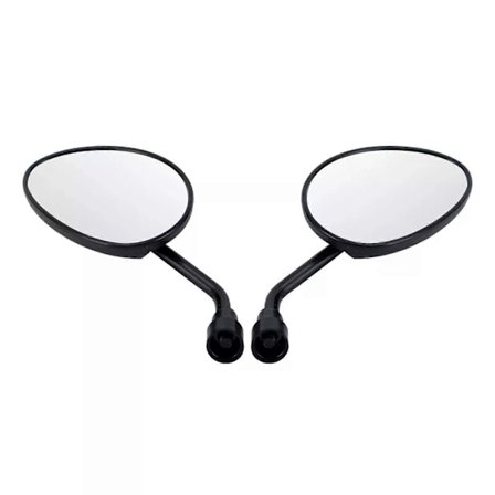 Par Sidespejle Højre & Venstre til Piaggio ZIP 2T 4T 50 SP Zip 100 125 2000-2014 Scooter Tilbehør