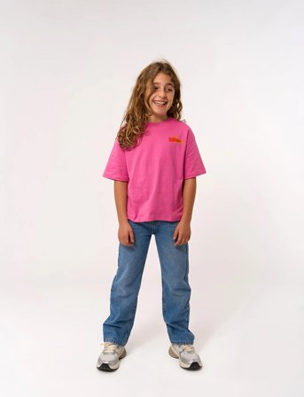 The New Tnpia Os S_S Tee - Pink - 158/164