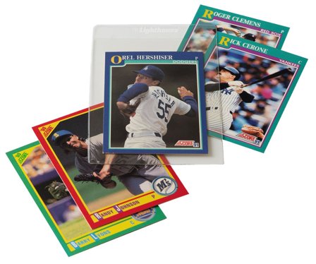 Semi-Rigid Card Holders til samlekort - 100 stk.