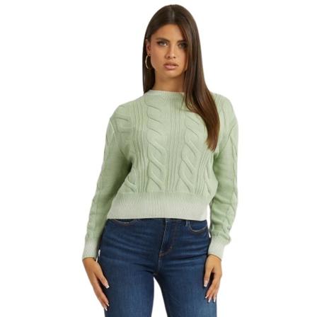 Guess Sweatshirts & Hoodies Grøn, Dame