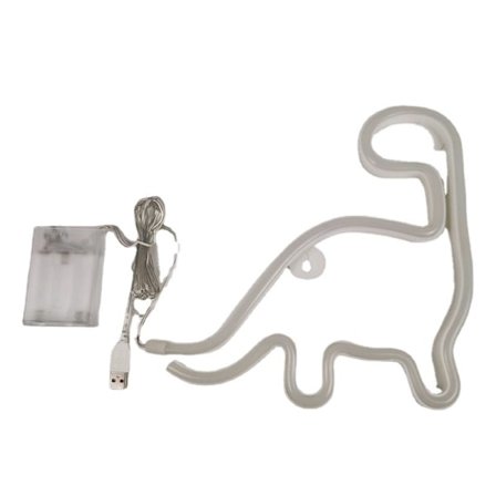 Dinosaurus Neon LED Neon Valo-opasteet Neonlamppu Dinosaurus USB/Paristokäyttöinen Valo