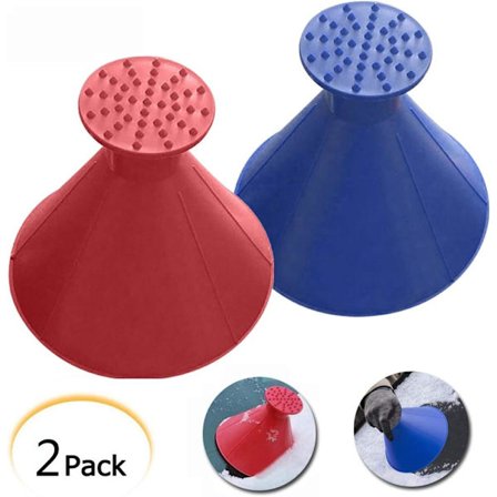 2 st Is-skrapa Rund Magic Konformad Is-skrapa