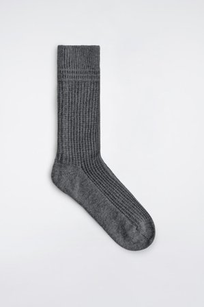 COS Männer Socken Aus Waffelstrick in Grau
