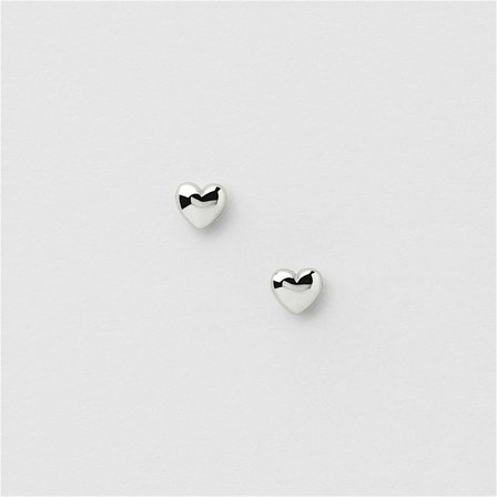 Puffy Heart Studs