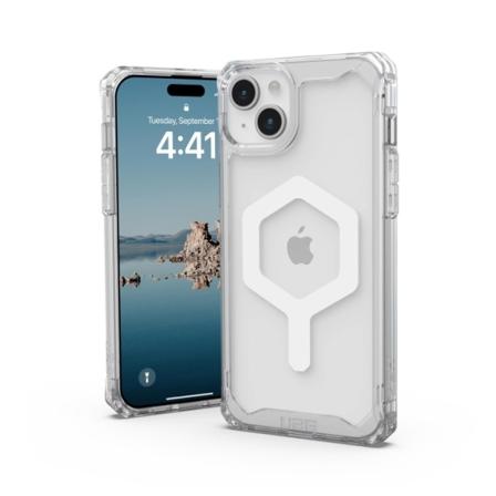 Urban Armor Gear iPhone 15 Plus Plyo Magsafe - Ice/White Vit