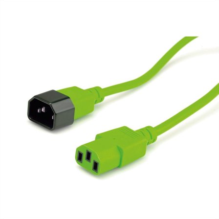 ROLINE Power Cable Green 3 M Iec 320
