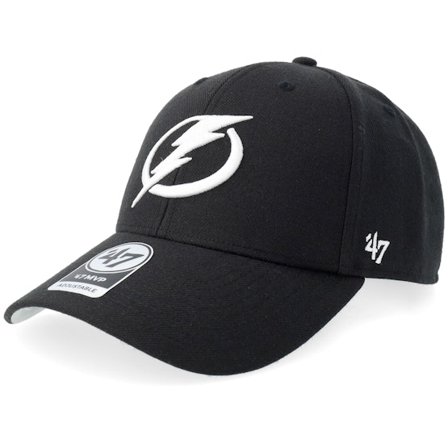 47 Brand - NHL Svart adjustable Caps - Tampa Bay Lightning NHL '47 Mvp Black Adjustable @ Hatstore