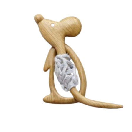 Broche-nål med trædyr-mønster DIY-håndværk Badge Tegneserie-nål Trøje Smykke Tilbehør Sjal