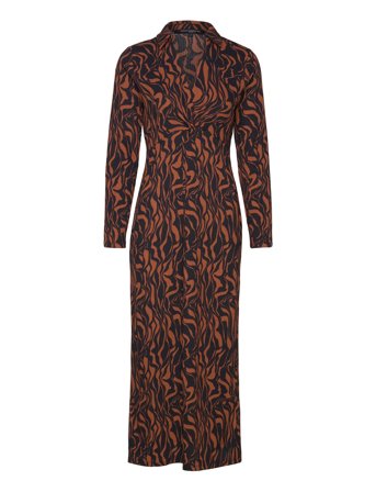 French Connection | Zaria Textured Midi Dress | M