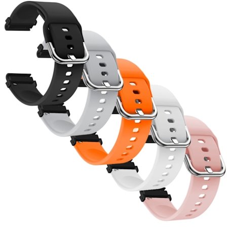 SKALO Silikonarmband Garmin Fenix 7S/7S Pro 42mm - Fler färger