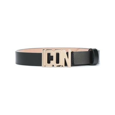 Dsquared2, Belts Zwart, Dames, Maat:85 CM