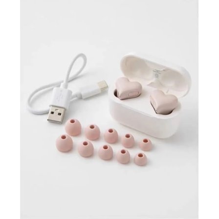 True Wireless Bluetooth Hörlurar TWS Bluetooth 5.3 Trådlösa Kardioid In-Ear Rosa