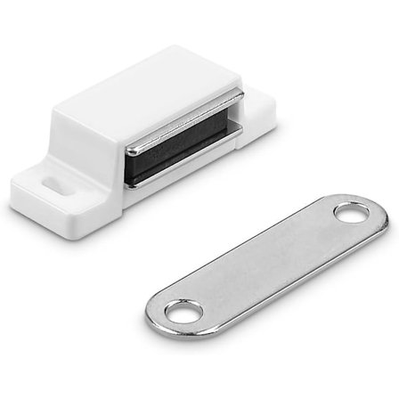 10x magnetisk lås til skab med en holdekraft på 14 kg - magnetisk lås til møbeldør - magnetisk