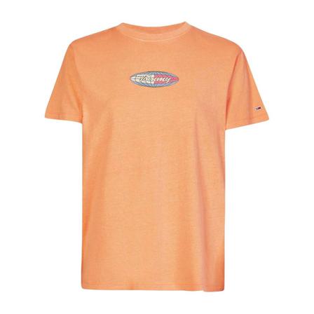 Tommy Jeans Tee shirt Orange, Dame