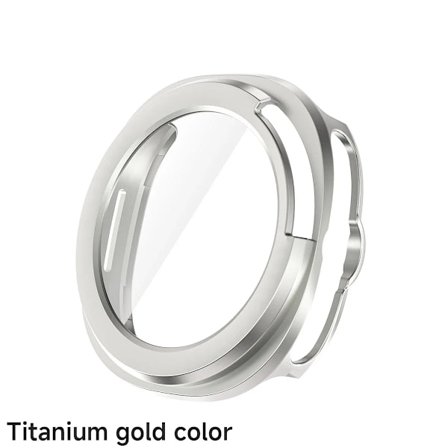 Skal för Samsung Galaxy Watch 8 Classic Tillbehör Härdat Glas Skärmskydd Stötfångare Galaxy Watch 8 Classic 46mm PC-skydd