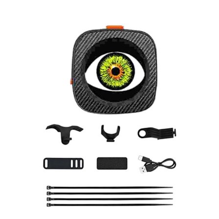 Programmerbar Cykel Baklampa Snabb Installation Dynamisk LED Cykel Baklampa Djävulsögon Cykel Bakljus Tålig