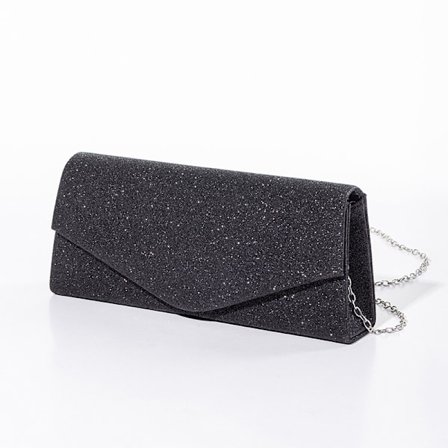 Dam Glittrig Frostad Kvällsklutch Chic Kuvert Bröllopspung Bal Handväska, 1p
