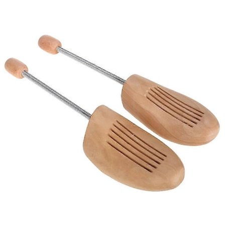 2 stk. Træ Skotræ Skoblokke Justerbar Længde & Bredde Til Mænd Og Kvinder