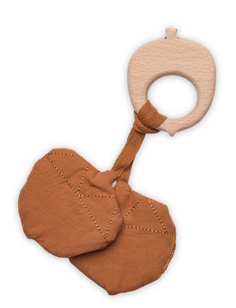 Figure Teether Toys Baby Toys Teething Toys Brun Müsli By Green Cotton