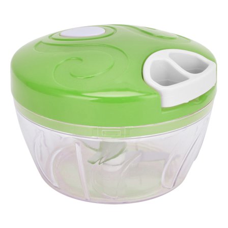 Kotitalouksien vihannesten leikkuri manuaalinen lihamylly hedelmien silppuri keittiö koti ravintola vihreä kansi