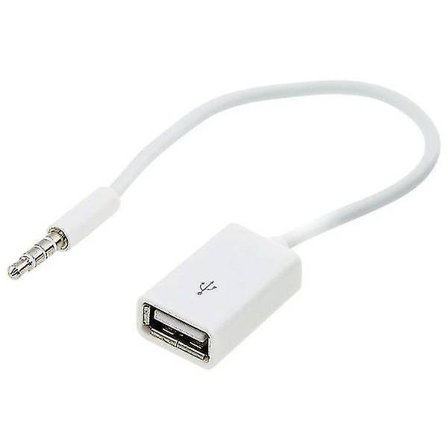 3,5 mm Aux Hane Till USB Hona Adapterkabel