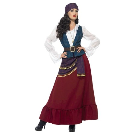 Buccaneer Beauty Kostyme Deluxe