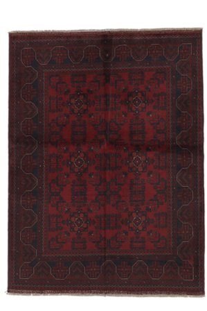 Afghan Khal Mohammadi Teppich Orientalischer Schwarz (Wolle, Afghanistan)