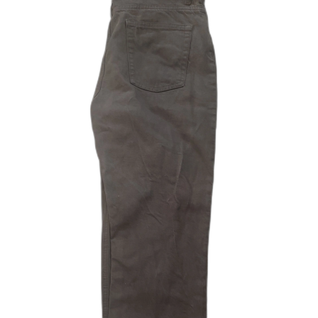 Mörkbruna jeans från Zara med slits