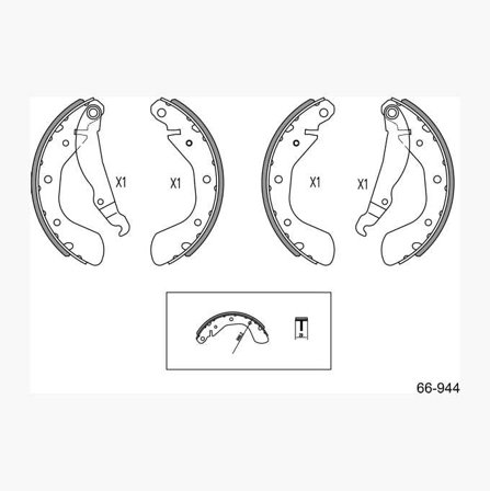 Bromsbacksats - Biltema