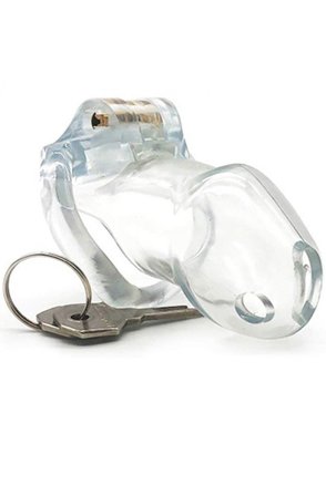 Lock Up Chastity Cage Transparent Kyskhetsbur - Blushme.se
