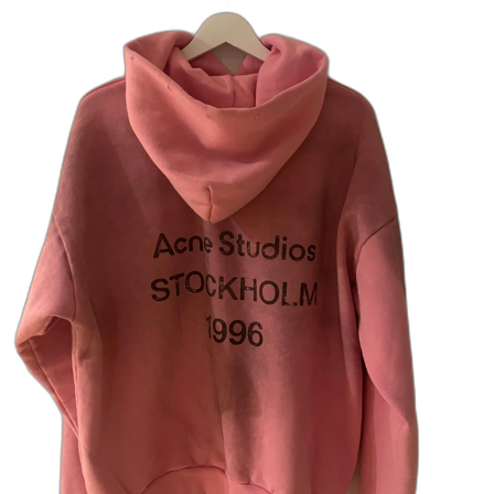 Rosa hoodie från Acne Studios