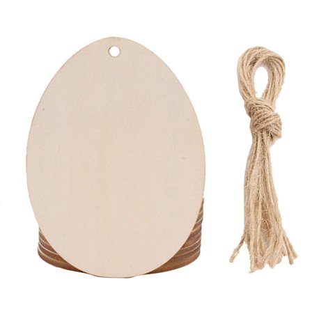 10 stk./sæt træhængende æg kompatible med påskepynt træhængende trææg kompatible med påskefest