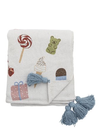 Sweets Throw White Bloomingville