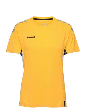 Tech Move Jersey Woman S/S Yellow Hummel