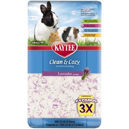 Kaytee Clean & Cosy Lavender 24,6L, Smådyr, Høy og sand, Spon og strø