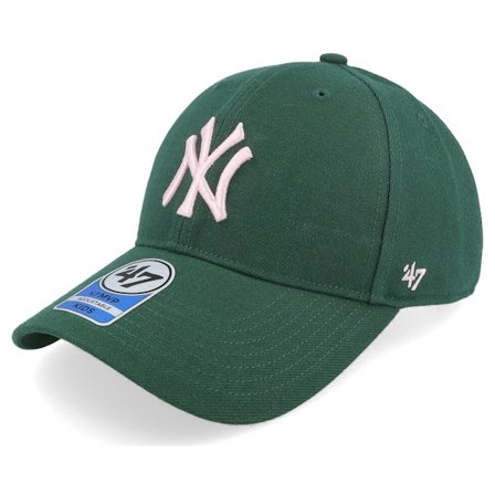47 Brand - MLB Grønn adjustable Caps - Kids New York Yankees MLB 47 MVPDark Green Adjustable @ Hatstore