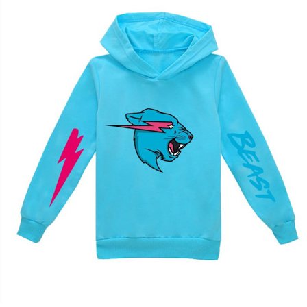 Mr. Beast, Lightning Cat huvtröja, casual