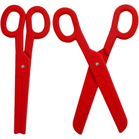 2 kpl Halloween jättisakset rekvisiitta teko sakset muovi iso sakset rekvisiitta hauska simuloitu sakset pila