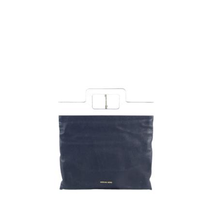 Michael Kors Pre-owned, Handbag Blauw, Dames, Maat:ONE Size,leather