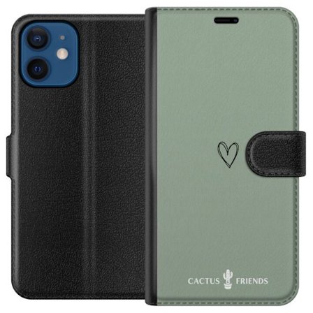 Kompatibelt Plånboksfodral till Apple Apple iPhone 12 mini Cactus and Friends – SageLove