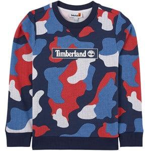 Kids - Timberland Kids Navy Camo Sweatshirt 6 Years - Jumpers and knitwear - 6 years - Navy