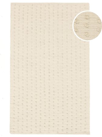 Lavable Bumblin Blanc Naturel Petit Tapis