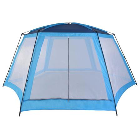Vidaxl Pooltält Tyg 660x580x250 Cm Blå Blå